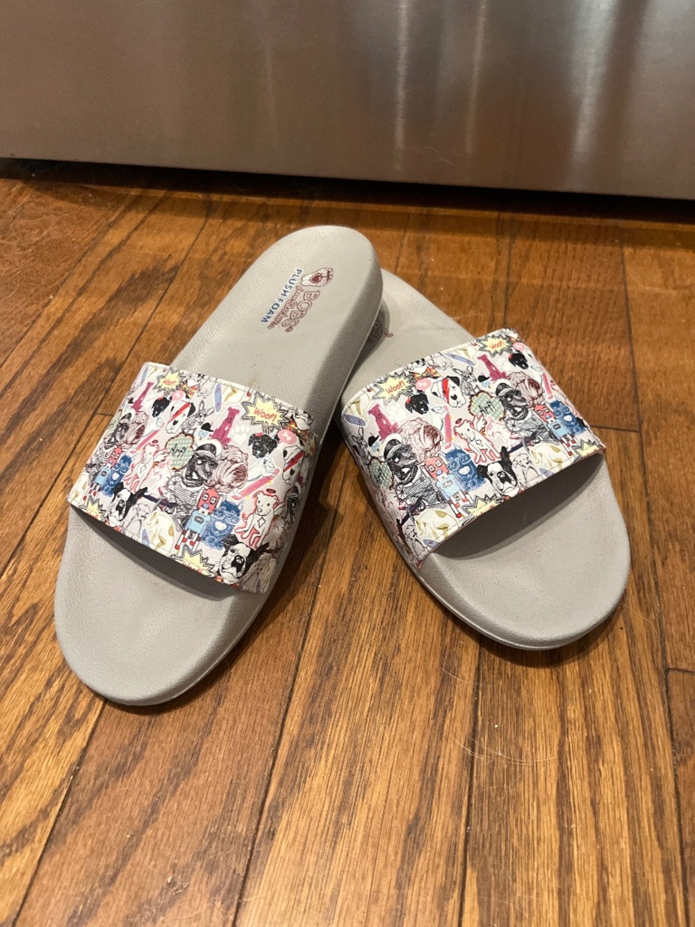 Skechers Bobs Dog Slides, women size 10